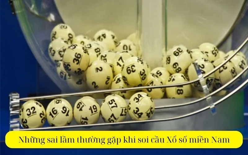 Những sai lầm thường gặp khi soi cầu Xổ số miền Nam