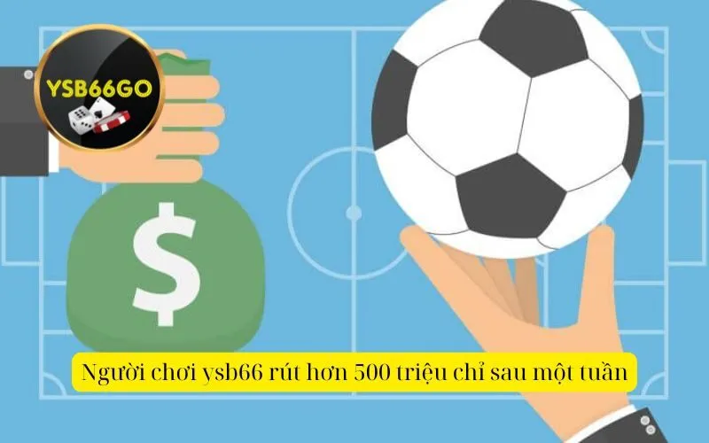 Người chơi ysb66 rút hơn 500 triệu chỉ sau một tuần