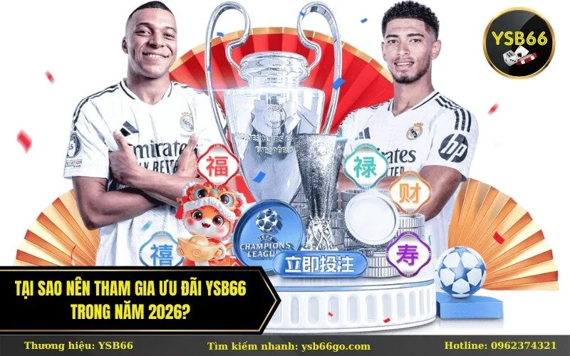 Tại sao nên tham gia ưu đãi ysb66 trong năm 2026